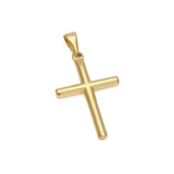 18k Gold Cross Pendant Chain