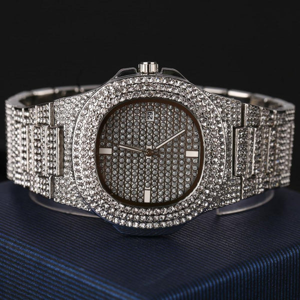 ICED OUT 2-Tone Diamond Watch