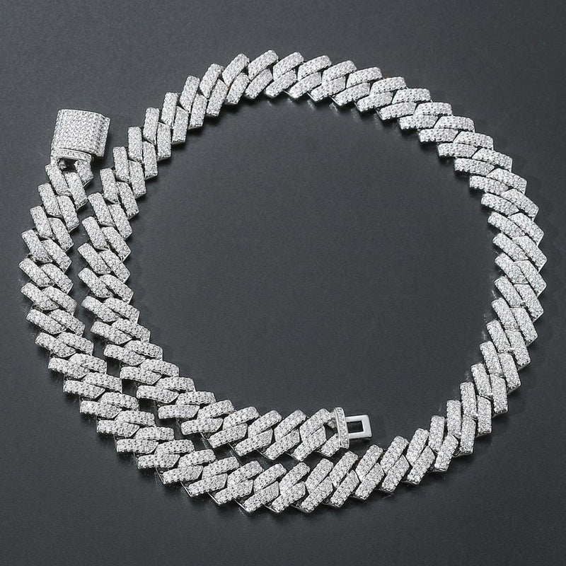 Diamond Micro Paved Cuban Link Chain