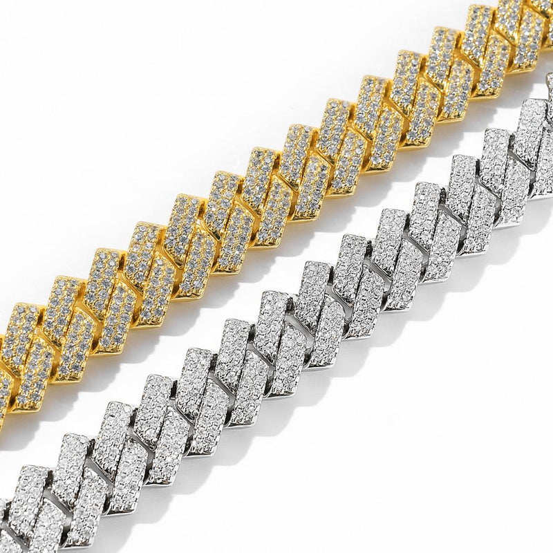 Diamond Micro Paved Cuban Link Chain