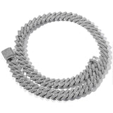 Diamond Micro Paved Cuban Link Chain