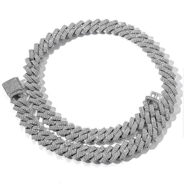 Diamond Micro Paved Cuban Link Chain