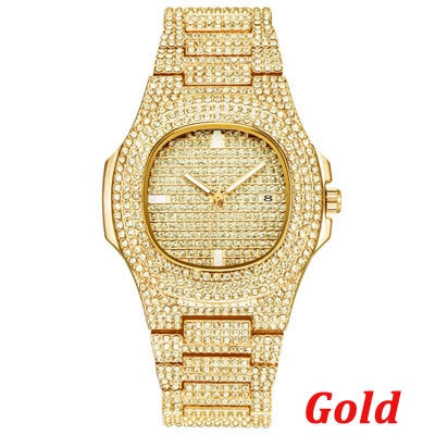 ICED OUT 2-Tone Diamond Watch