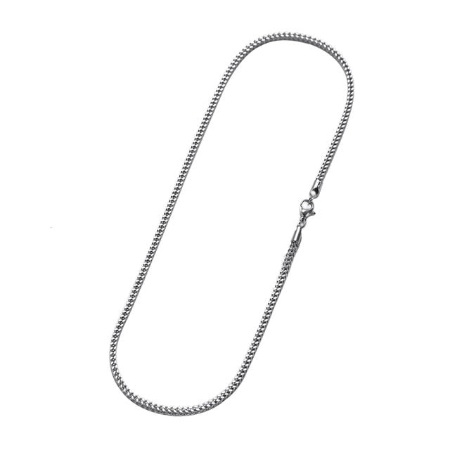 3mm Sterling Silver Franco Chain