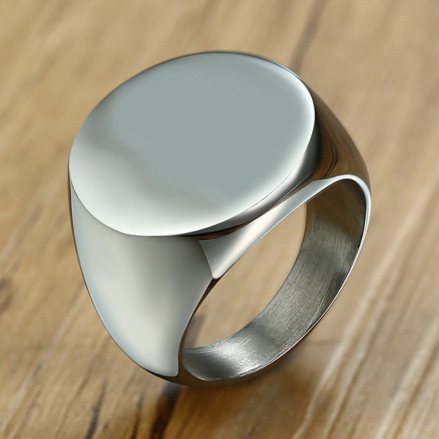 Polished Enamel Ring