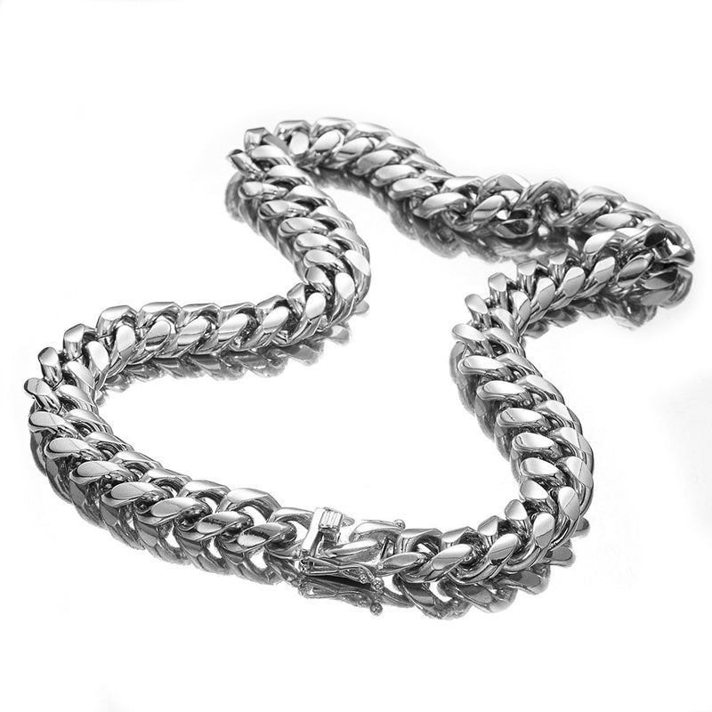 Sterling Silver Curb Cuban Link Chain