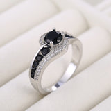 VVS Black Diamond Ring