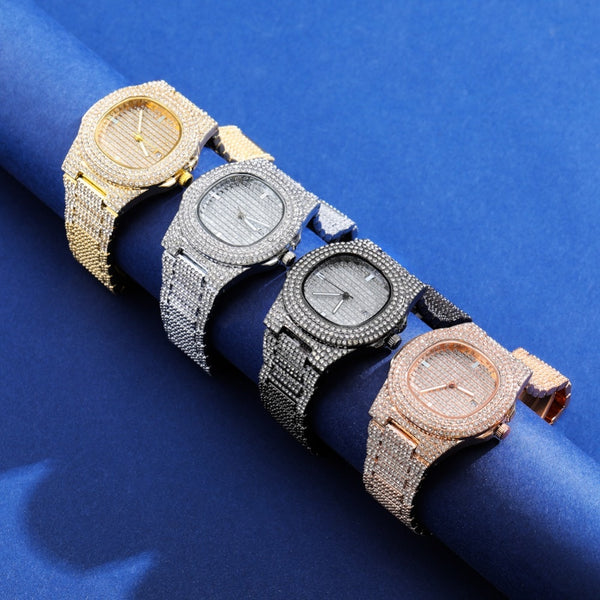 ICED OUT 2-Tone Diamond Watch