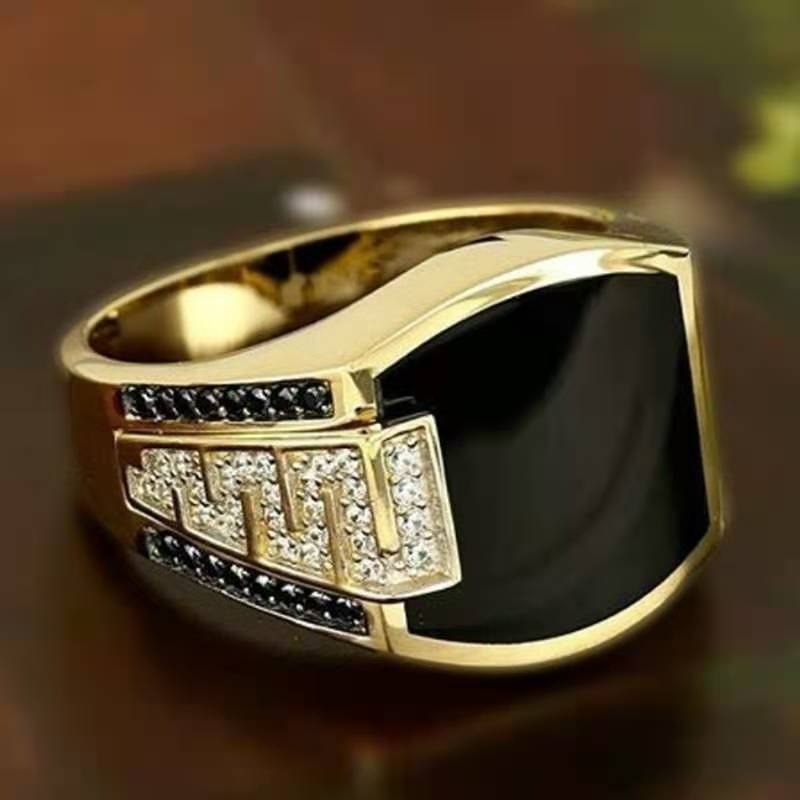 Tentacion Black Diamond Ring