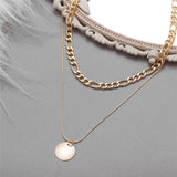 Multi-layer Chain Choker Necklace (20+ Designs) 18k Gold / Sterling Silver
