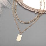 Multi-layer Chain Choker Necklace (20+ Designs) 18k Gold / Sterling Silver