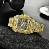 Diamond Roman Numerals Watch