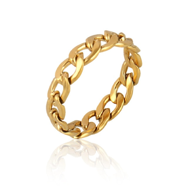 Cuban link Ring