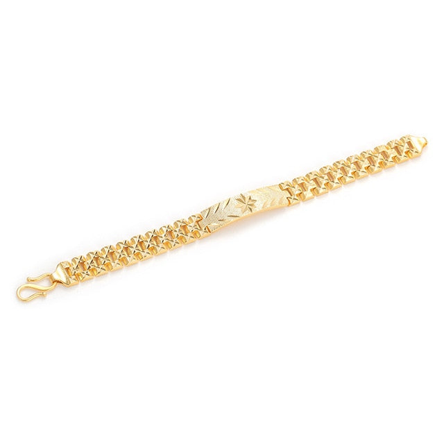 18K Gold Cuban Bracelet (22 Styles)