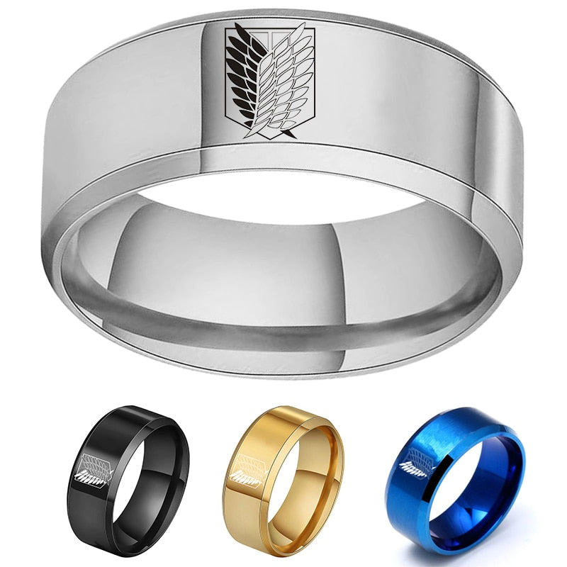 AOT hand-crafted Anime Ring