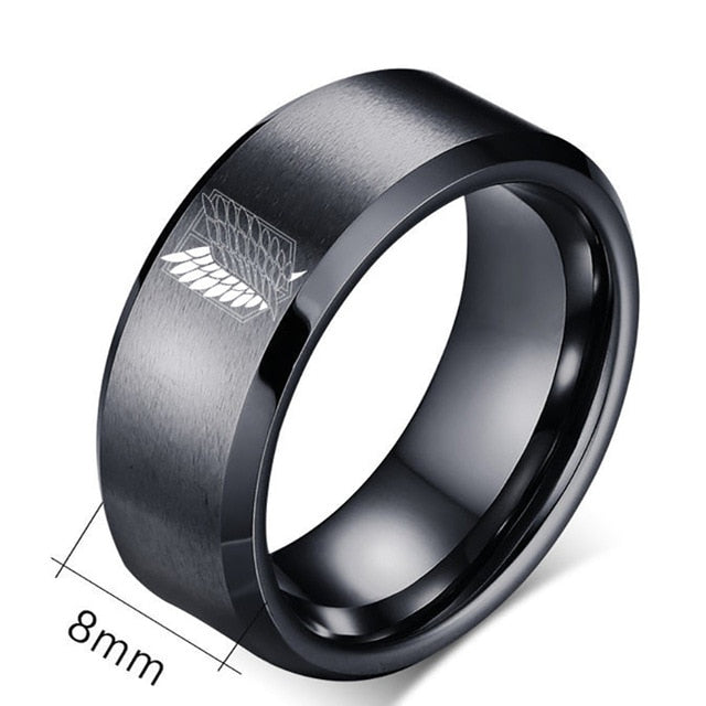 AOT hand-crafted Anime Ring