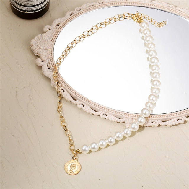 Multi-layer Chain Choker Necklace (20+ Designs) 18k Gold / Sterling Silver