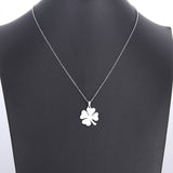 Sterling Silver Clover Pendant Chain