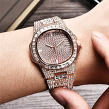 Diamond Baguette Watch