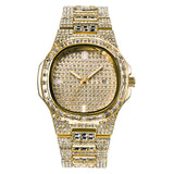 Diamond Baguette Watch