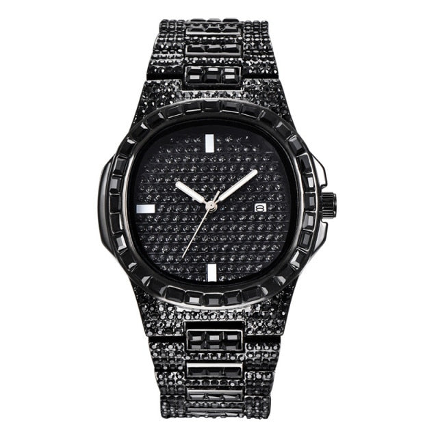 Diamond Baguette Watch