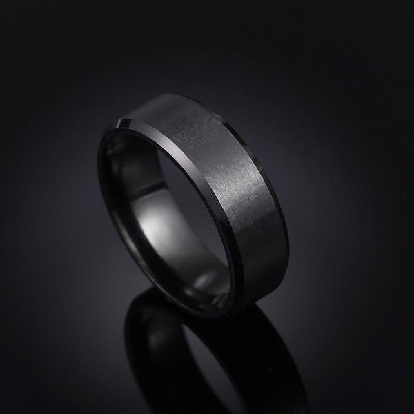 IP Black hand-crafted Premium Ring