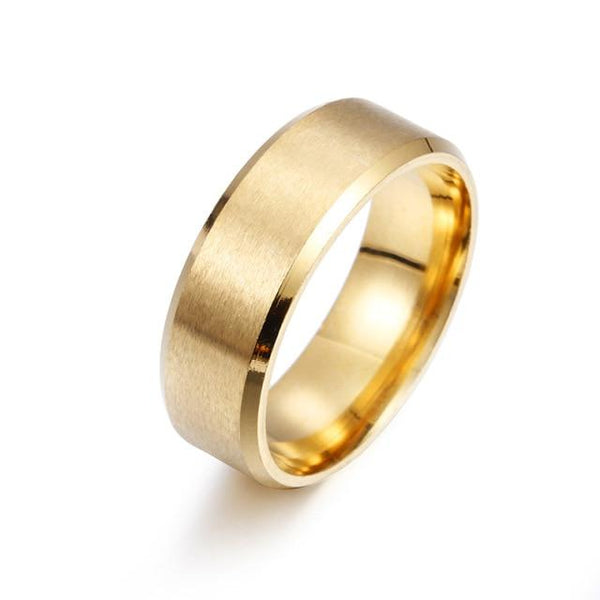 18k Gold Polished Ring