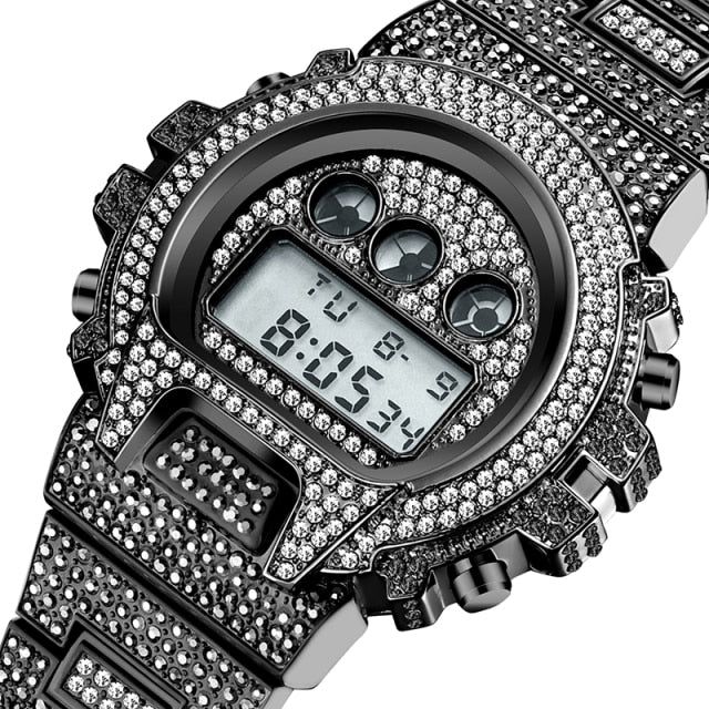 Diamond G-Shock Digital Watch
