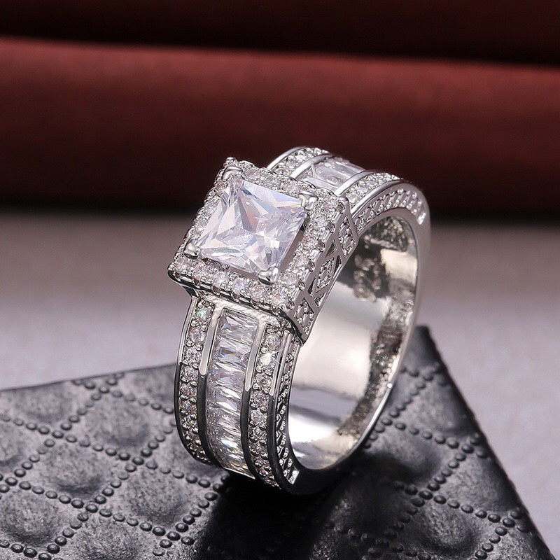 Micro Paved 1 Ct Diamond Ring