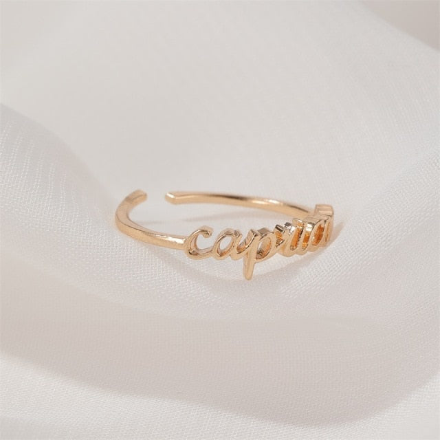 Star Sign Ring