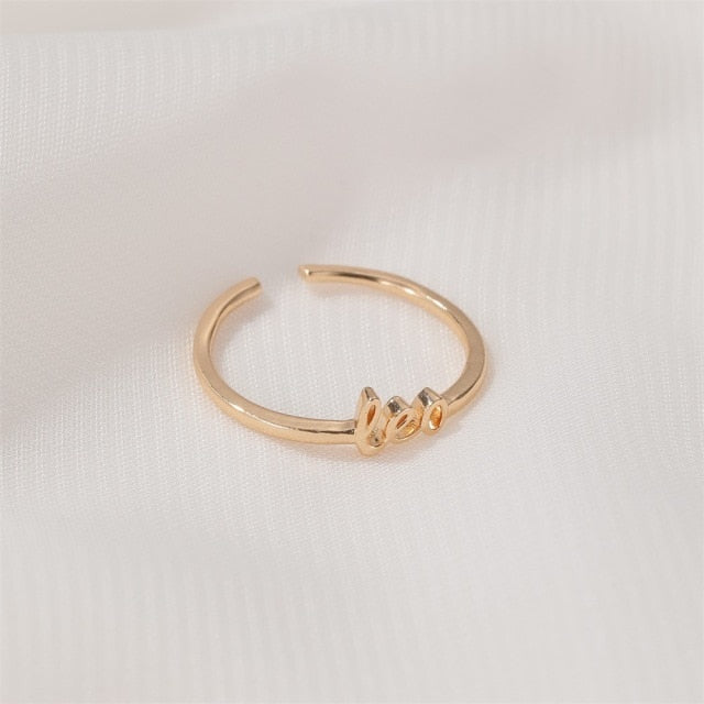 Star Sign Ring