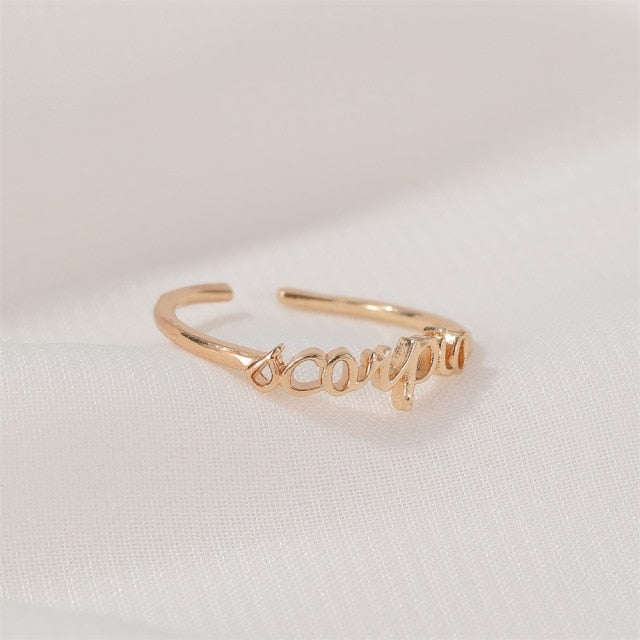 Star Sign Ring