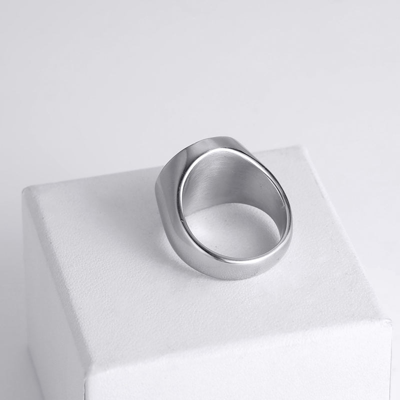 Retro Compass Ring