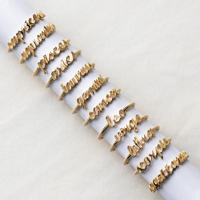 Star Sign Ring