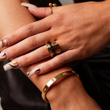 18k Gold El Paris Cartiar Love Bracelet